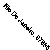 Rio De Janeiro. 9788526704947